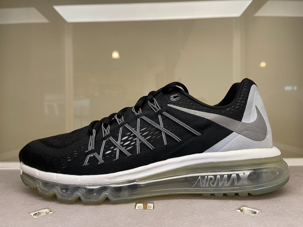 nike air max 2015 black and white